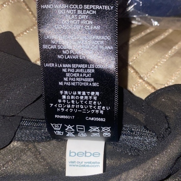 Silver embroidery top by Bebe - Picture 6 of 8